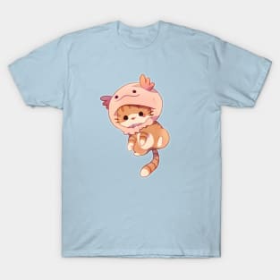 Axolotl Kitty T-Shirt